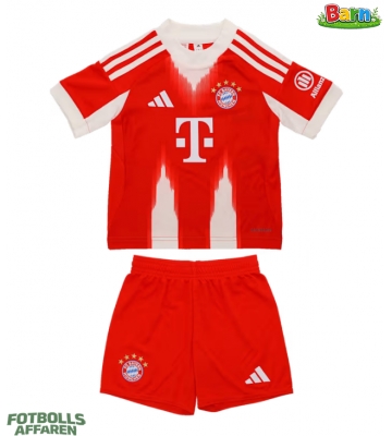 Bayern Munich Hemmaställ Barn 2025-26 Kortärmad (+ Korta byxor)